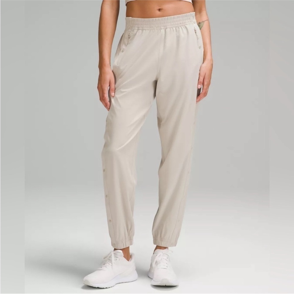 lululemon athletica Cream Track Pants